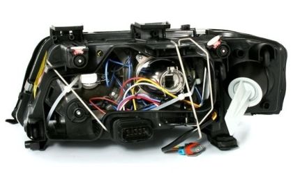 Кристални фарове AUDI A6 (2001-2003) - черни - Image 3