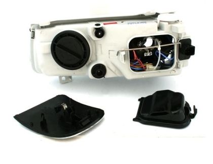 Кристални фарове Angel Eyes VW PASSAT B4 (1993-1996) - черни - Image 2