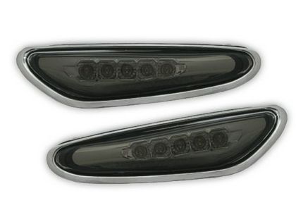 Диодни мигачи BMW E46 (01-05) / Е60 / X3 (2004-2009) - черни