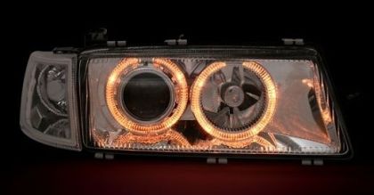 Кристални фарове OPEL VECTRA A (88-95) - хром - Image 3