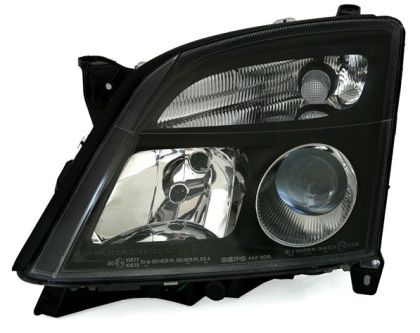 Кристални фарове OPEL VECTRA C / SIGNUM (02-05) - черни