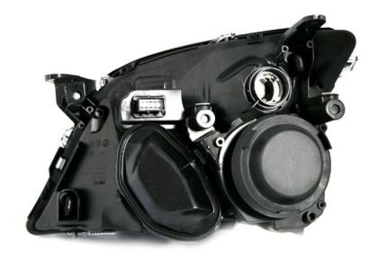 Кристални фарове OPEL VECTRA C / SIGNUM (02-05) - черни - Image 2