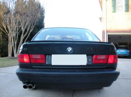 Лип спойлер за багажник BMW E34 - Image 3