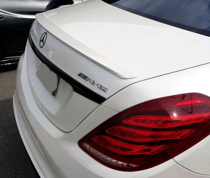 Лип спойлер за багажник Mercedes W222 S-Class (2012+) - AMG Design - Image 2