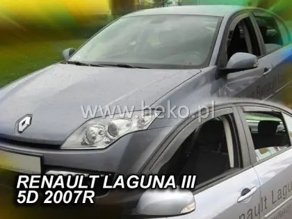 Ветробрани Heko за RENAULT LAGUNA (2007+) 5 врати - 4бр. предни и задни - Image 2