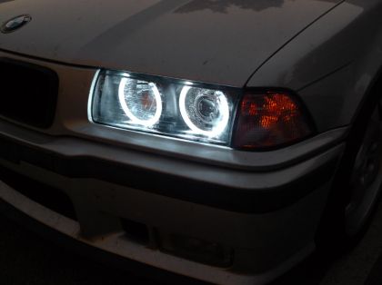 Ангелски Очи CCFL за BMW E36 / E38 / E39 - Жълт цвят - Image 3