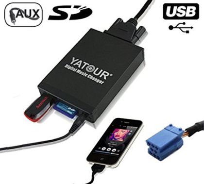 USB AUDIO INTERFACE RENAULT УСБ МП3 чейнджър Аудио Интерфейс за Рено меган клио лагуна сценик канго еспейс туинго espeace twingo