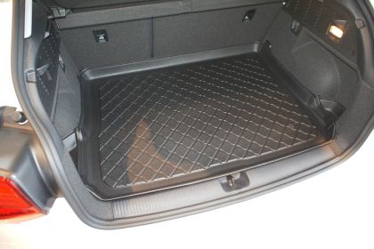 Гумирана стелка за багажник за AUDI Q2 (2016+) - Горно ниво - Image 2