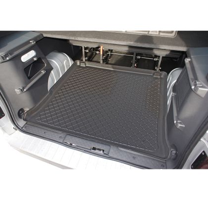 Гумирана стелка за багажник за Opel Vivaro B (2014+) Tour / Renault Traffic III (2014+) / Fiat Talento (2016+) Combi (L2) Long VAN 5d passanger car (combi/tour); behind 3rd row of seats - Image 2