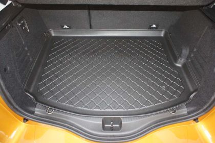Гумирана стелка за багажник за Renault Scenic IV (2016+) 5 seats; on adjustable boot floor in upper position (flat loading threshold) - Image 2