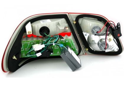 Диодни стопове Mercedes W210 E-Class (95-02) - опушен мигач - Image 2