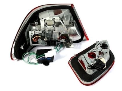 Диодни стопове Mercedes W210 E-Class (95-02) - бял мигач - Image 2