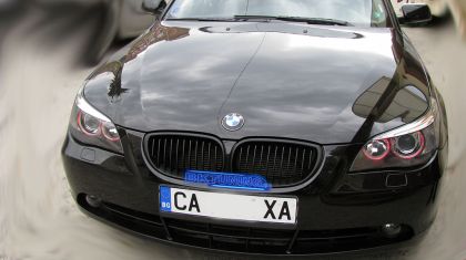 Решетки за BMW E60 (2003-2010) - черни с широки ребра - Image 3