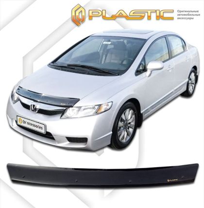 Дефлектор за преден капак за Honda Civic sedan (2005-2010) - CA Plast - Image 2