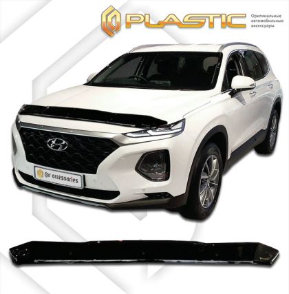 Дефлектор за преден капак за Hyundai Santa Fe (2018+) - CA Plast - Image 2