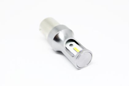 Диодна крушка BA15S с 2 1860 chip super bright диода с Canbus- единична светлина Бял - Image 2