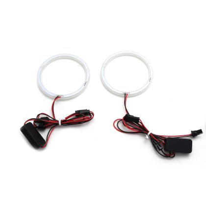 Диодни Ангелски Очи за Alfa Romeo 159 - Lightbar design матирани - бял цвят - Image 2