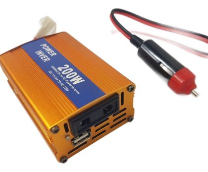 Инвертор от 12 на 220V волта - 200W - Image 3