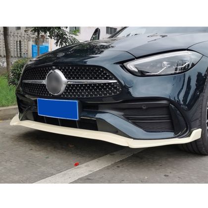 Добавка предна броня за Mercedes W206 C-class (2022+) Brabus Style - черен гланц - Image 2