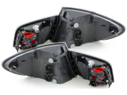 Кристални стопове с диодни мигачи за BMW F10 (2010+) - опушени - Image 3