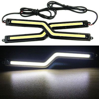 Универсални диодни светлини COB 18CM 12W - черен корпус - Image 3