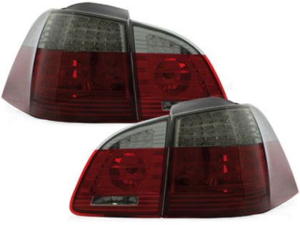 Диодни стопове за BMW E61 (2003-2007) - опушен диоден мигач - Image 2