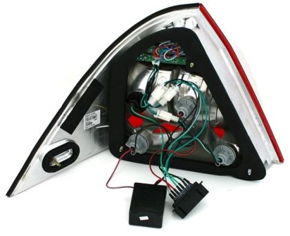 Диодни стопове за Mercedes седан C-CLASS W203 (00-04) - опушен мигач - Image 2