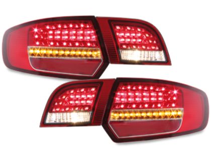 Диодни стопове AUDI A3 sportback (2003-2008) - червени - Image 2
