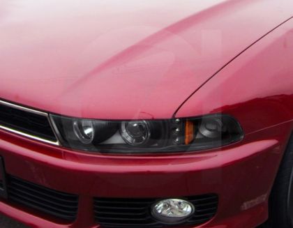 Кристални фарове за Mitsubishi Galant (1996-2006) - черни - Image 3