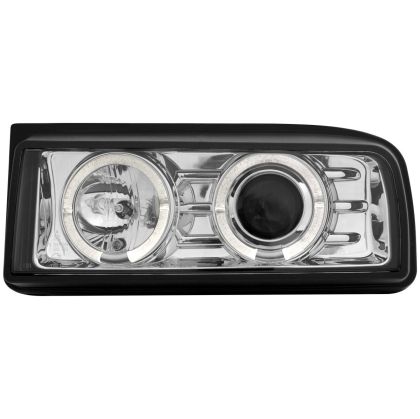 Кристални фарове с CCFL Angel Eyes VW CORRADO - хром