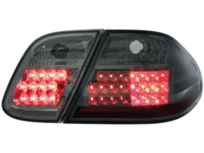 Диодни стопове за Mercedes CLK W208 (97-02) - опушени - Image 2