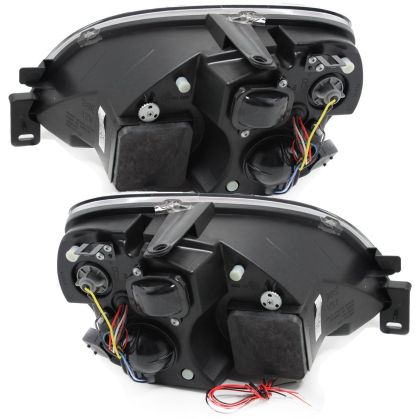 Кристални фарове ANGEL EYES CITROEN XSARA (00-05) - черни - Image 2