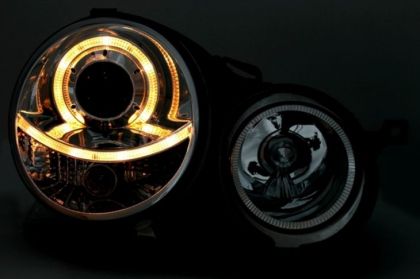 Кристални фарове POLO 9N (2001-2005) - черни - Image 3