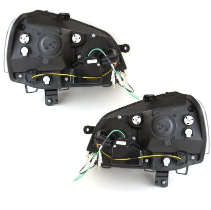 Кристални фарове VW POLO 9N2 (05-09) - черни - Image 2