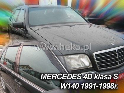 Ветробрани за MERCEDES W 123 (1976-1986) Sedan - 4бр. предни и задни - Image 2