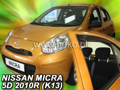 Ветробрани за NISSAN MICRA (2010+) 5 врати - 2бр. предни - Image 2
