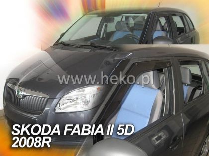 Ветробрани за SKODA FABIA (2008-2015) Combi - 4бр. предни и задни - Image 2