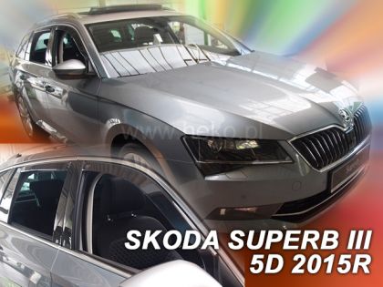 Ветробрани за SKODA SUPERB (2002-2008) Sedan - 4бр. предни и задни - Image 2