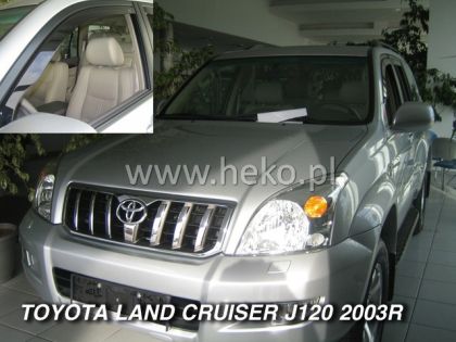Ветробрани за TOYOTA LAND CRUISER J120 (2003-2009) 5 врати - 4бр. предни и задни - Image 2