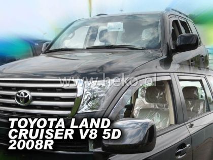 Ветробрани за TOYOTA LAND CRUISER J200 V8 (2008+) 5 врати - 4бр. предни и задни - Image 2