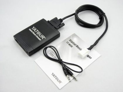 USB AUDIO INTERFACE TOYOTA УСБ МП3 чейнджър Аудио Интерфейс за Тойота авенсис корола селика рав4 ленд крузер ярис land cruiser yaris rav4