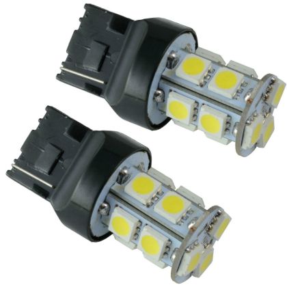 Диодна крушка тип T20 с 13 SMD диода единична светлина жълта - Image 2