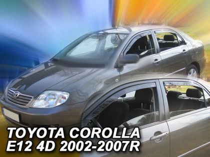 Ветробрани за TOYOTA COROLLA (2002-2007) Sedan - 4бр. предни и задни - Image 2