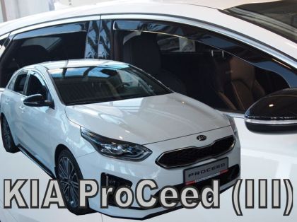 Ветробрани за KIA PRO CEED (2019+) 5d - 4бр. предни и задни - Image 2