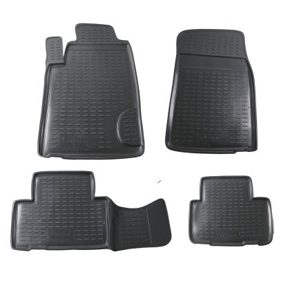 3D Гумени стелки за SsangYong Rexton (2001-2006) 4 pcs. - Image 2