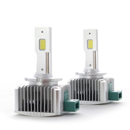 Лед крушки - Led система D3S за подмяна на фабричен ксенон 50W - Canbus 6000K - 100% по силни от фабричен ксенон - Image 3