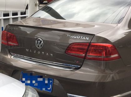 Спойлер за багажник Volkswagen Passat B7 sedan (2011-2015) - черен гланц - Image 2