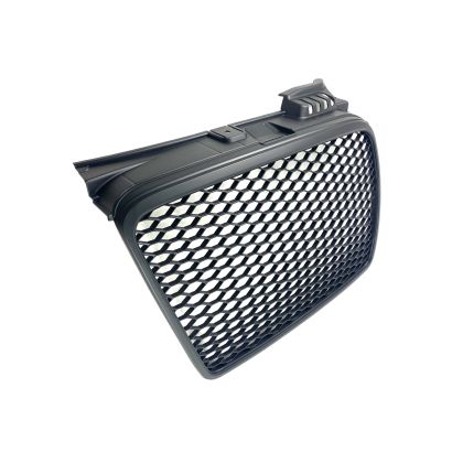 Решетка без емблема за Audi A4 B7 (2004-2007) - RS Look черна - Image 2