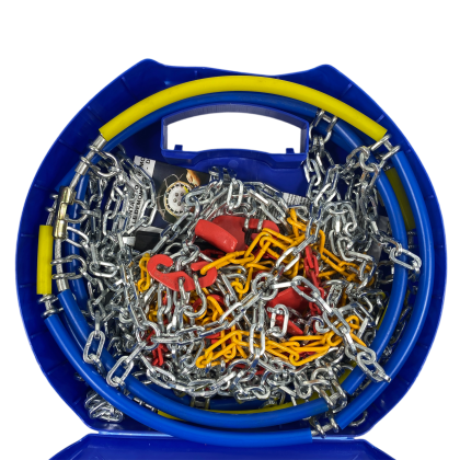Метални вериги за сняг 12mm. кръстосана плетка - размер 60 за 13"