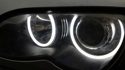 Ангелски Очи Лайтбар дизайн за BMW X3 E83 (2000-2010) - бял цвят - Image 2